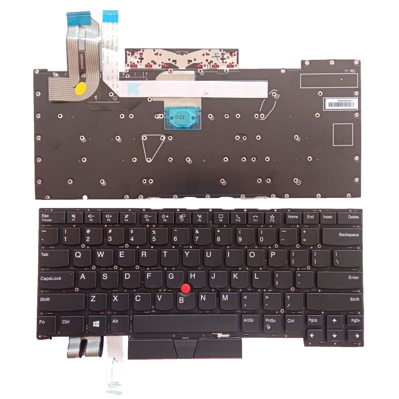 US non-Backlit คีย์บอร์ดสําหรับ lenovo IBM Thinkpad T14s,T14s Gen1,T14s Gen 2 แล็ปท็อป