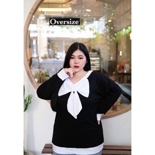 🔥Plussize🔥เสื้อคนอ้วน🔥Freesize 40-48" (หน้าผ้า48)