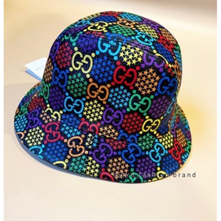 👑ผ่อน0%~แท้100%👑 หมวก New Gucci psychedelic hat Size M 58