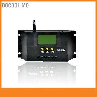 Docool Mo อุปกรณ์ควบคุมการเก็บประจุพลังงานแสงอาทิตย์ 12V 24V 30A Pwm สําหรับบ้าน สํานักงาน