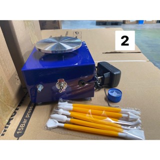 เครื่องปั้นดินเผาไฟฟ้า เครื่องปั้นดิน art DIY pottery wheel kit mini Pottery making equipment machine💥มีพร้อมส่ง