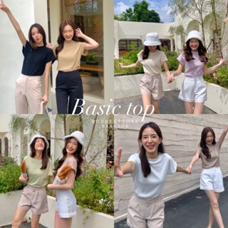 ☕️BASIC TOP ☕️เสื้อยืดคอกลม อ่านก่อนกดสั่งซื้อ