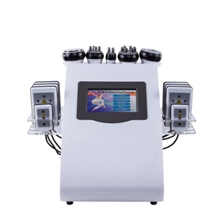 Beauty Salon 6In1 40K Cavitation Fat Meter Beauty Instrument Shaping Instrument RF Negative Pressure Radio Frequency Ins