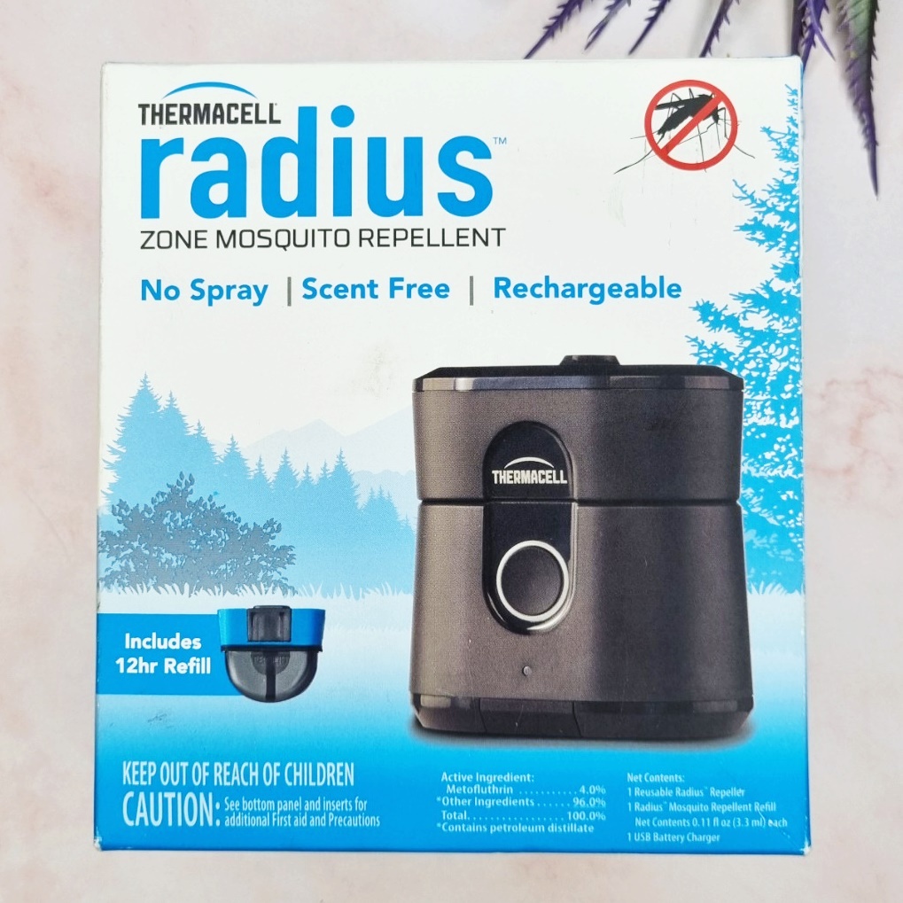 [Thermacell®] Radius Zone Mosquito Repellent, Gen 2 Includes 12-Hr Refill  เครื่องไล่ยุง แบบชาร์จไฟได้