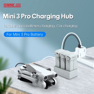 STARTRC Battery Charging Hub for DJI Mini 3 PRO Drone Charger 3 Batteries Intelligent Flight Battery Fast Charging