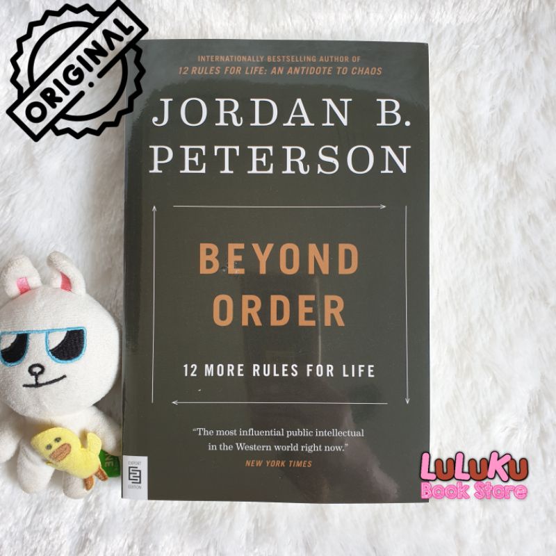 หนังสือนําเข้าต้นฉบับ - BEYOND ORDER - 12 กฎเพิ่มเติมสําหรับชีวิต - Jordan B Peterson