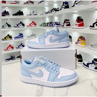 2 2 ลดอีก 200 ใส่ MS200FEB พร้อมส่ง ของแท้ 100AIR JORDAN 1 LOW ALUMINUM img 1
