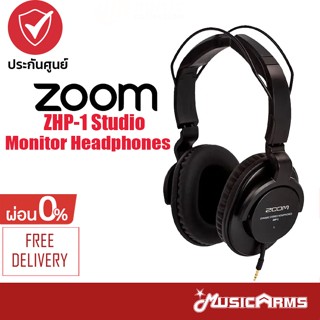 Zoom ZHP-1 Studio Monitor Headphones หูฟังมอนิเตอร์ ประกันศูนย์ 1ปี Music Arms