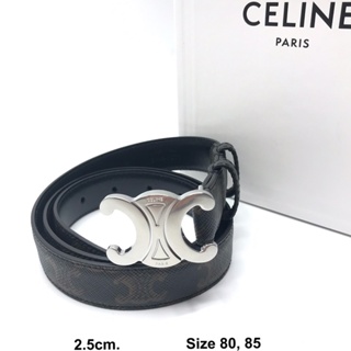 Celine belt genuine เข้มขัดหนัง Celine ของแท้