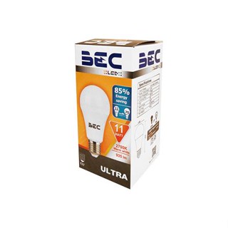 หลอด LED BULB ULTRA A60 11W E27 WARM WHITE BEC