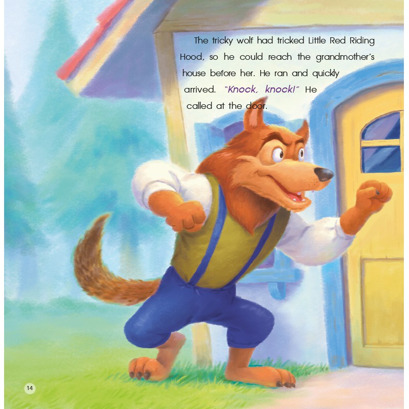 หนังสือนิทาน หนูน้อยหมวกแดง ใช้กับปากกาพูดได้ Talking Pen - รูปที่ 3