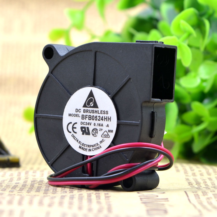 SZ 5015 24V 0.16A 5 ซม.TURBINE CENTRIFUGE BLOWER COOLING FAN BFB0524HH