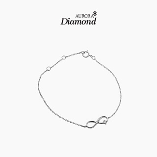 Aurora Diamond สร้อยข้อมือเพชรอินฟินิตี้ Minimal Collection (Preorder 15 วัน)