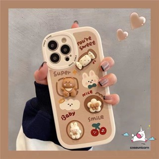 เคสโทรศัพท์มือถือแบบนิ่ม ลายการ์ตูนหมี กระต่าย 3D พร้อมตุ๊กตา ของเล่น สําหรับ Samsung A04s A14 5G A12 A04 A52 A53 A73 A32 A52s A22 A23 A50 A03s A13 A50s A21s A30s A33 A20 M23 A72 A03 A10s A71 A51 A20s A31 A11