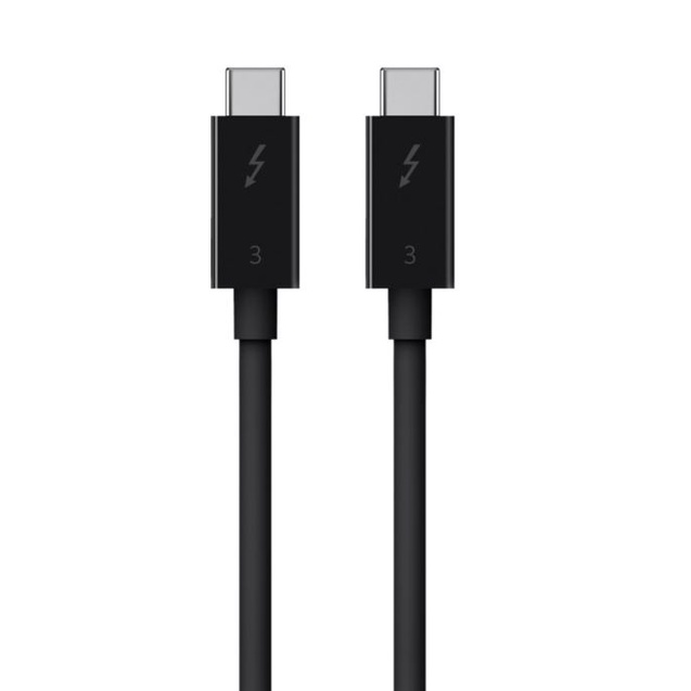 Belkin Thunderbolt™ 3 Cable (USB-C™ to USB-C) (100W) (1.6ft/0.5mเเละ2m) F2CD084BT0.5M-BK F2CD085BT2M