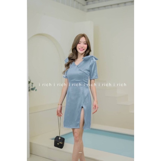 💕ShopBypuy💕เดรสออกงานไปงานแต่ง💕แขนสั้น📌ครบสี🔥 - รูปที่ 2