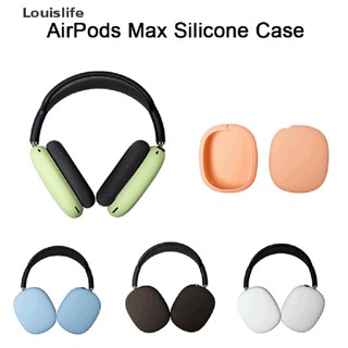 Llph 1 คู่ ปลอกซิลิโคนอ่อนนุ่ม ป้องกันรอยขีดข่วน สําหรับ Airpods Max หูฟังไร้สาย เคสป้องกัน กันกระแทก ปลอกแขนป้องกัน LLP