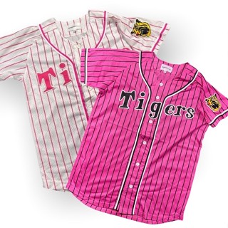 เสื้อเบสบอลทีม Tigers ผญ  Size kid-S-M