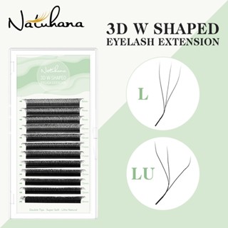 L LU(M) Curl W YY Lashes ขนตาปลอม ขนมิงค์ รูปตัว W 3D สําหรับต่อขนตา