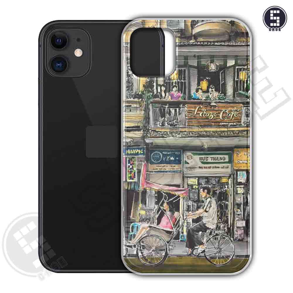 เคสสําหรับ iPhone 11/ 11 Pro/ 11 Pro Max ยืดหยุ่นคอลเลกชัน 13 Old Town น้ํามันทาสี A1201-A1202-A1203