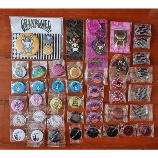 แกรนโรดิโอ Granrodeo Collectibles Memorabilia live Tour ,brooch,pin,Keychain,etc x 42 piece