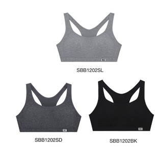 ซาบีน่า เสื้อชั้นใน Sabina Sport Bra รุ่น Sbn Sport รหัส SBB1202BK สีดำ + SBB1202SD สีเทาเข้ม