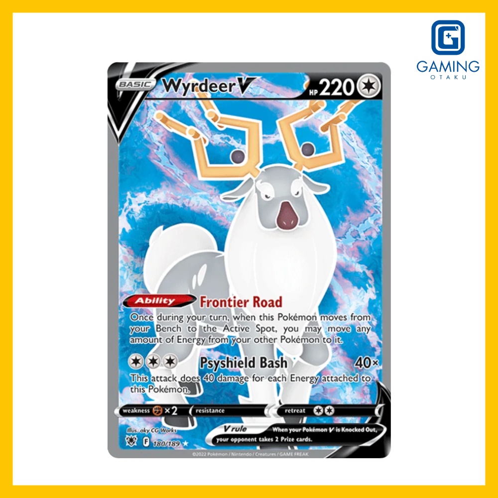 Wyrdeer V (Full Art) - การ์ด Pokémon Astral Radiance Singles