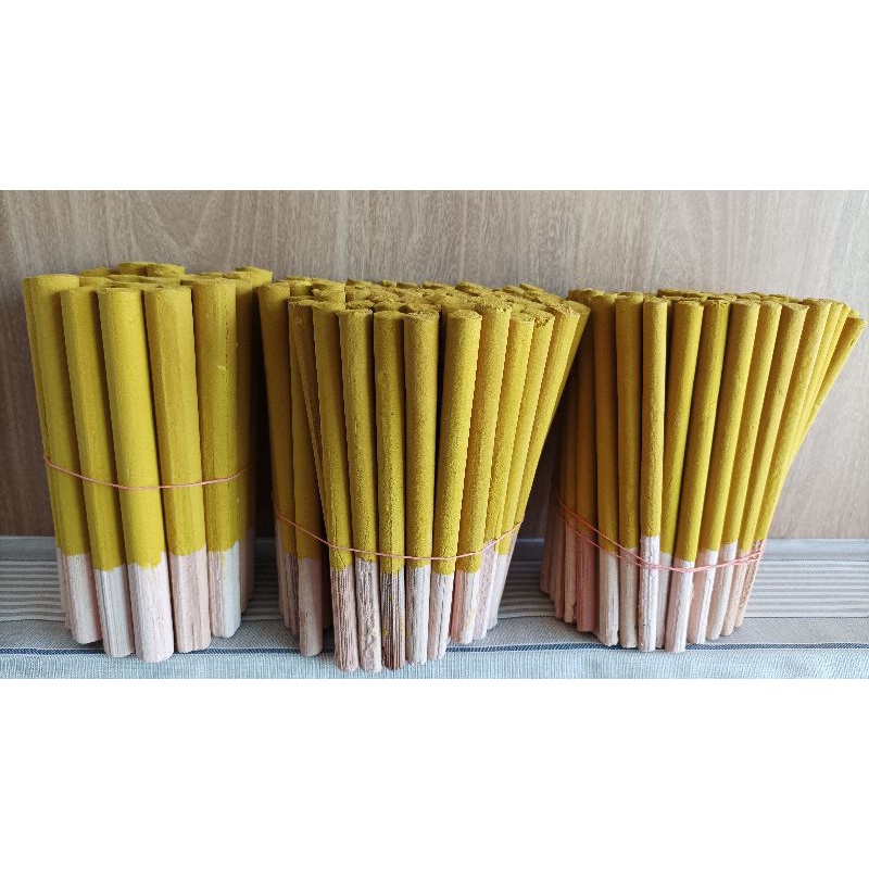 ธูปไม้ระกำ ขนาดเล็ก ยาว 7 นิ้ว กว้าง 1 ซม. คุณภาพดี สีสวย