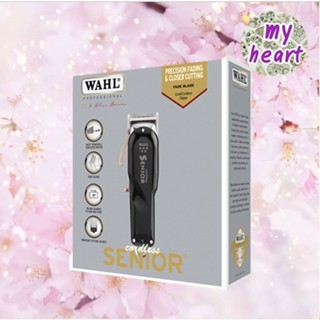 Wahl Senior Cordless DC Motor แบบไร้สาย ปัตตาเลี่ยนไร้สายอันทรงพลังนี้สามารถตัดผมและโกนหนวดได้แม้กับเส้นผมที่หนาได้