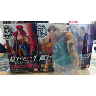 (Direct from Japan)super one piece super one piece styling Departure to the New World Luffy .Nami .Drake .Kid