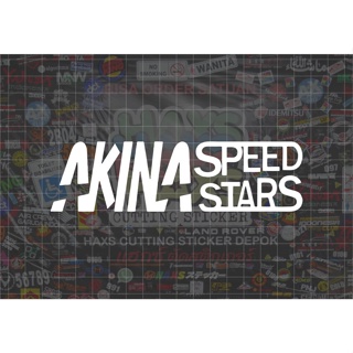 สติกเกอร์ตัด Akina Speed Star V2 ขนาด 15 ซม. สําหรับรถยนต์