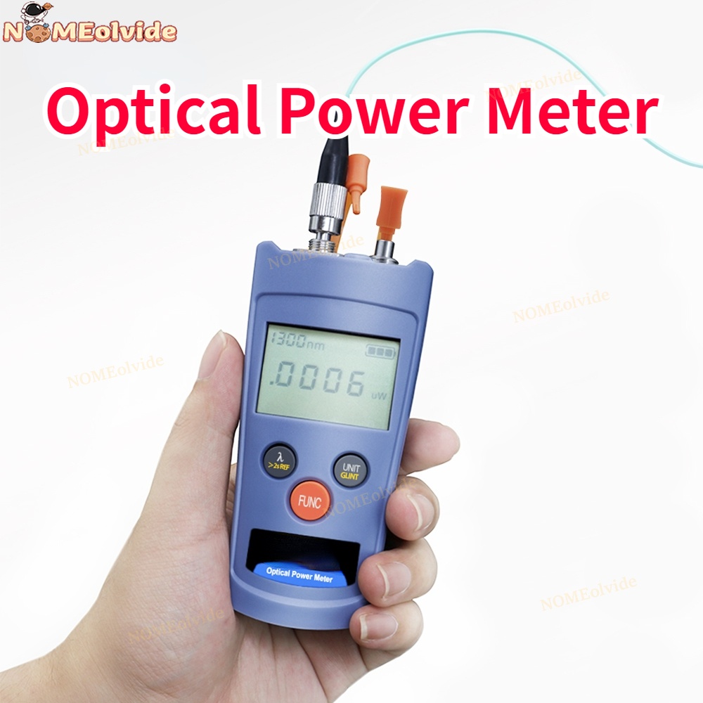 3 in 1 FTTH Fiber Optic Power Meter Tester VFL LED Light SC/FC/ST Universal Connector -70~ 6dBm Fiber Optical Tester