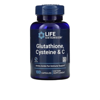 Life Extension, Glutathione, Cysteine &amp; C, 100 Vegetarian Capsules