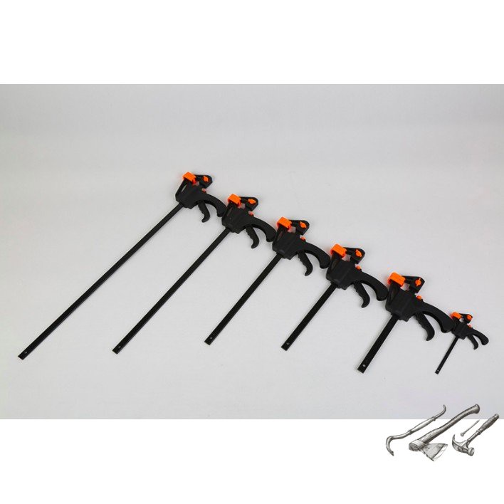 แคลมป์จับชิ้นงาน f-clamp ปากกาจับ-ถ่างชิ้นงาน ตัวยึดชิ้นงานf-clamp - รูปที่ 6