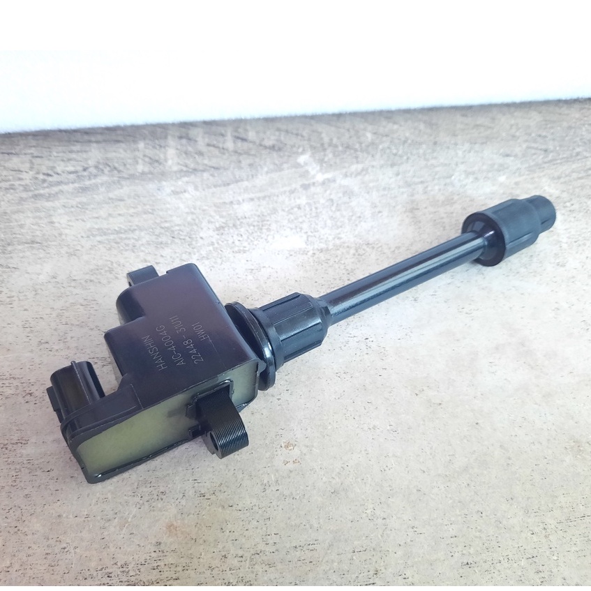 คอยล์จุดระเบิด นิสสัน เซฟิโร่ cefiro A32 เครื่อง VQ ฝั่งยาว แท้ห้าง(Made in Japan) PART NO 22448 - 31U11 - รูปที่ 2