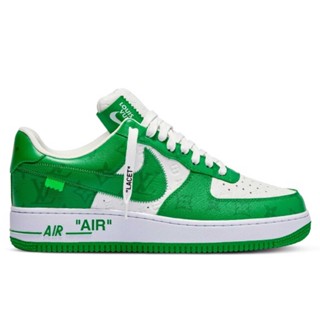 Nike Air Force 1 X Louis Vuitton Low By Virgil Abloh (WHITE/GREEN)