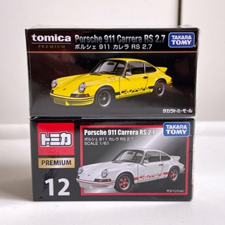 Tomica Premium Takara Tomy Mall Original Porsche 911 Carrera RS 2.7 &amp; No.12โทมิก้า โทมี่ รถเหล็ก รถของเล่น