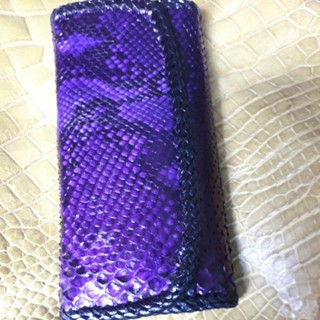 python shark stingray skin purse violet lady super grade