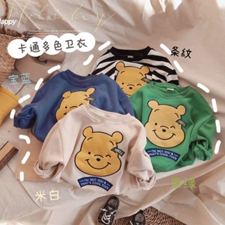 ✨【พร้อมส่ง】เสื้อกันหนาวแขนยาว คอกลม ผ้าฝ้าย ลายการ์ตูนเพนนี สําหรับเด็กผู้ชาย และเด็กผู้หญิง อายุ 1-7 ปี