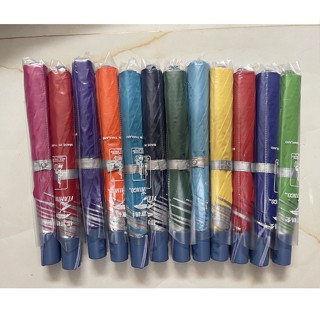 ร่มพับ 2 ตอน สีพื้น UV ด้านใน (งานไทย)