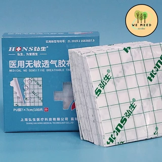 ยกกล่องพลาสเตอร์ใส แผ่นปิดอเนกประสงค์ ปิดแผล กันน้ำ กันเชื้อโรค ยืดหยุ่นได้ดี ติดเรียบเนียน ติดแน่น