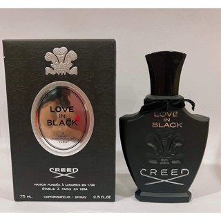 【ของแท้ 💯% 】⚡️ส่งฟรี 🚚 น้ำหอม Creed Love in Black EDP 75ml. *กล่องขาย*