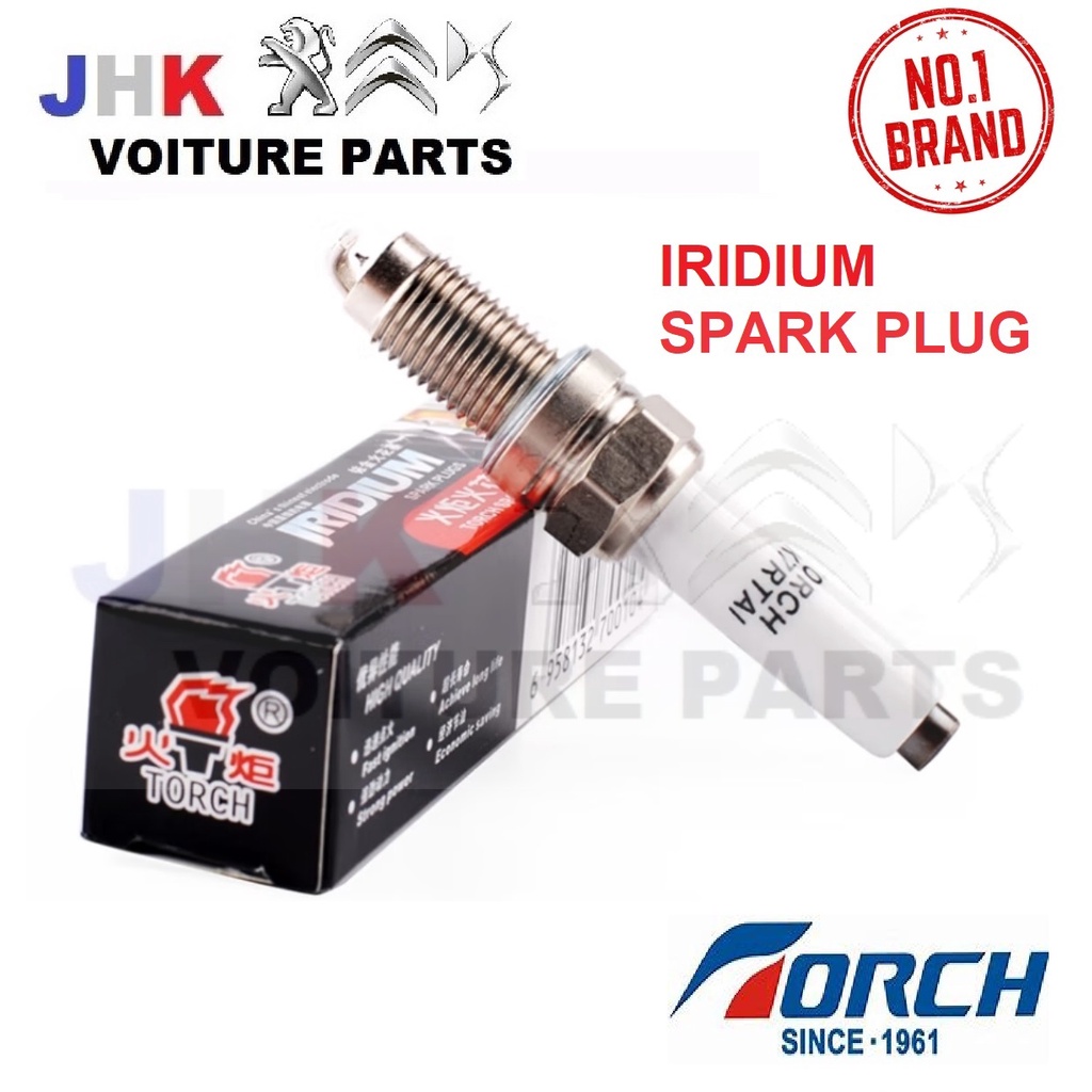 TORCH Iridium Spark Plugs Peugeot 206 306 405 406 Citroen ZX Xantia Evasion Berlingo Evasion Renault