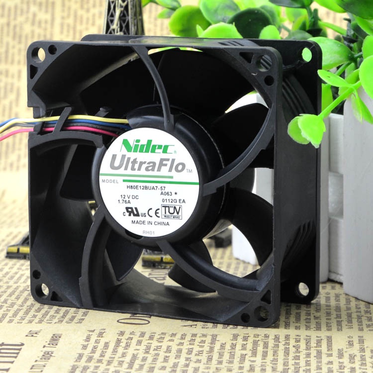 SZ 8038 DC 12V 1.76A H80E12BUA7-57 SERVER FAN