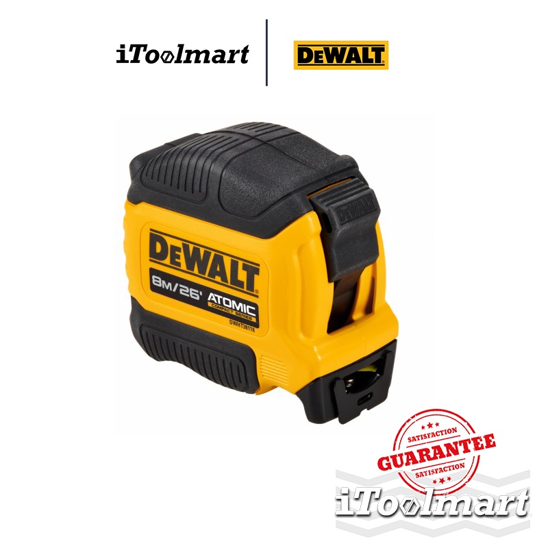 DEWALT ATOMIC DWHT38112-30 /  DWHT38118-30 ตลับเมตร ยาว 5 , 8 เมตร - รูปที่ 2