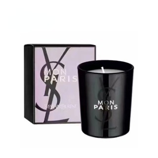 Ysl เทียนหอม 75 กรัม #Black OPIUM-#วันจันทร์ปารีส