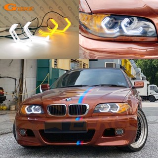 Ultra Bright Concept M4 Iconic Style LED Angel Eyes Halo Rings Day Light For BMW 3 Series E46 Coupe Cabrio Convertible M