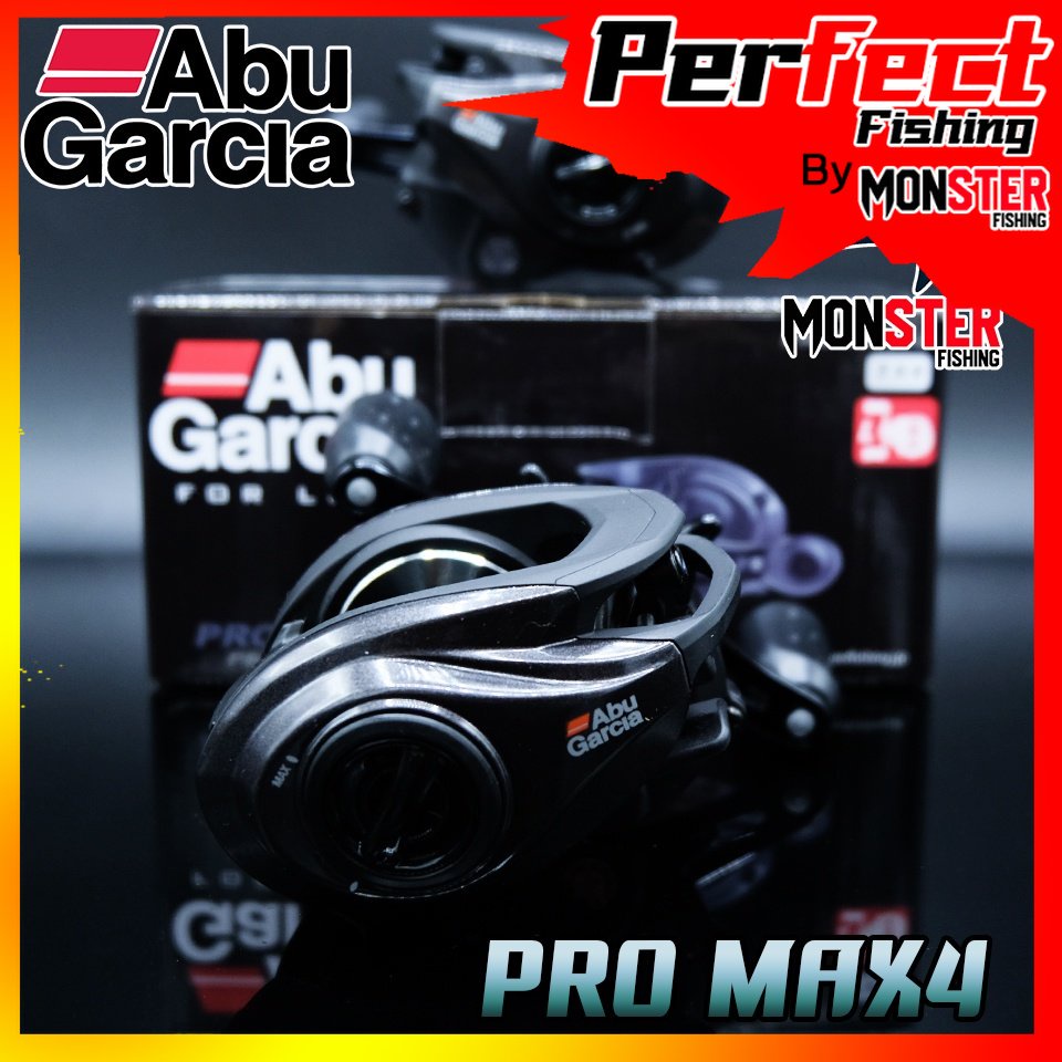 รอกหยดน้ำอาบูการ์เซีย ABU GARCIA PRO MAX4/MAX4-L (มีทั้งหมุนขวาและหมุนซ้าย)