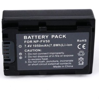 แบตกล้องโซนี่ รุ่นแบต SONY NP-FV50  4800mah for Sony NP-FV30, NP-FV50