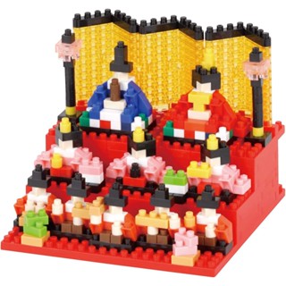 Direct from Japan Nanoblock Hina Doll NBH_208